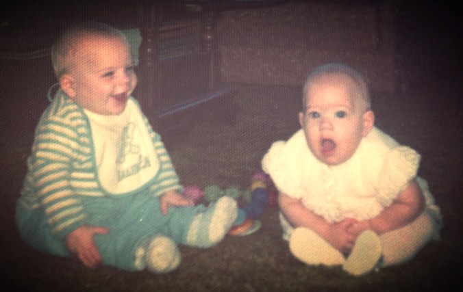 Jamie and Heidi Easter 1975